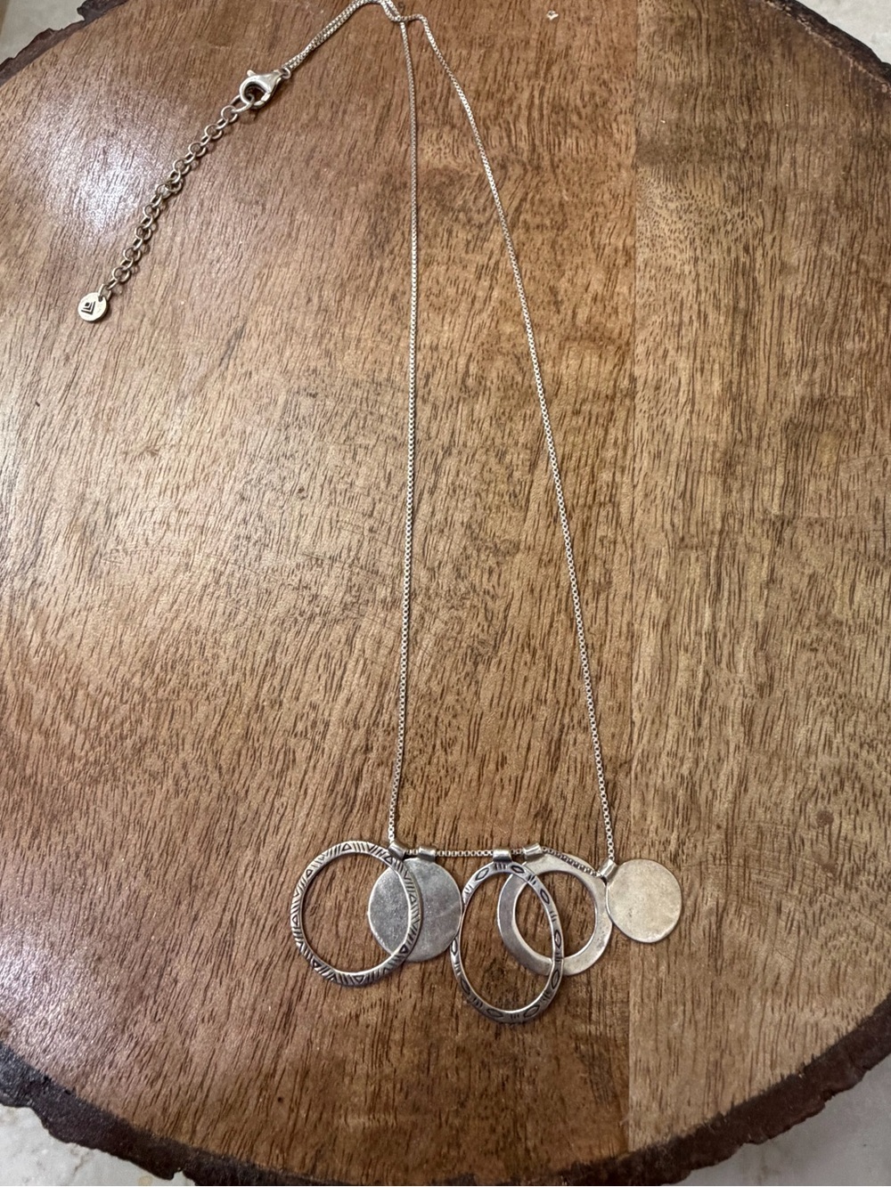 Silpada Most Clever Necklace. 925 Sterling silver.  N2911